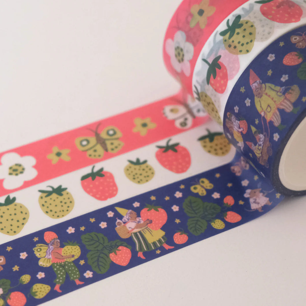 Strawberry Parade Washi tape set