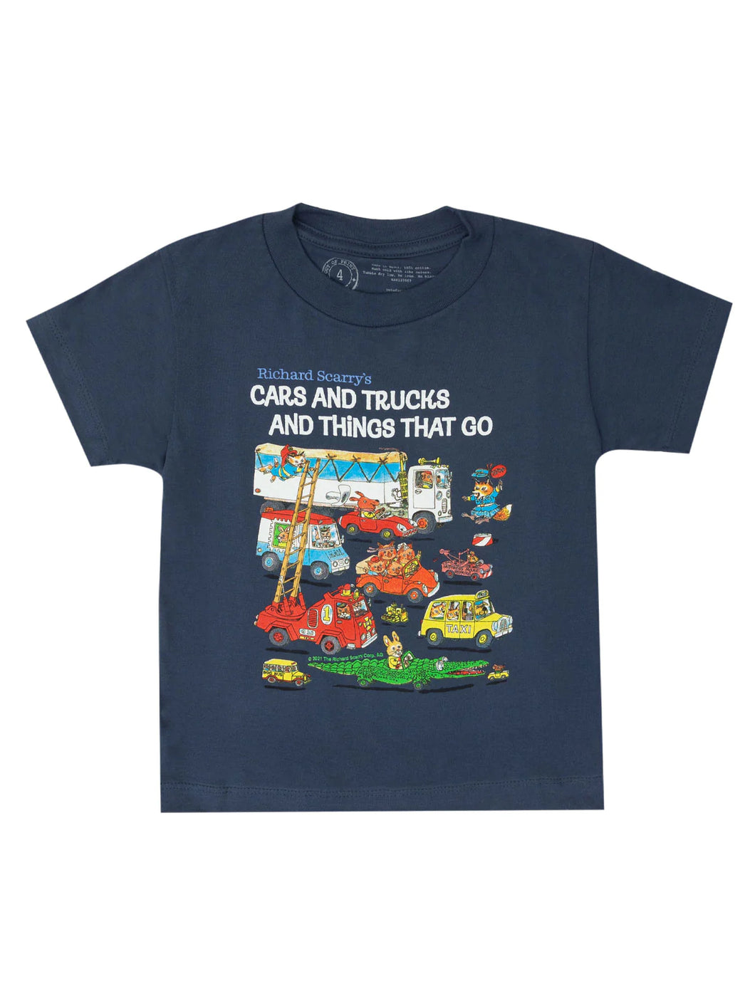Cars and Trucks and Things that Go Kids Tee