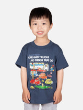 Load image into Gallery viewer, Cars and Trucks and Things that Go Kids Tee
