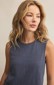Sloane Textured Sleeveless Top