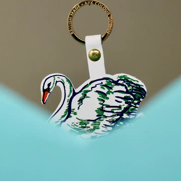 Swan Keychain
