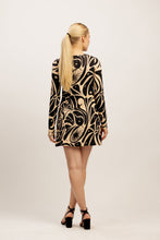 Load image into Gallery viewer, Age of Aquarius Long Sleeve Mini Dress
