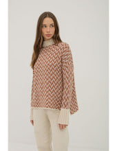 Load image into Gallery viewer, Alva Herringbone Sweater
