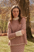 Load image into Gallery viewer, Alva Herringbone Sweater
