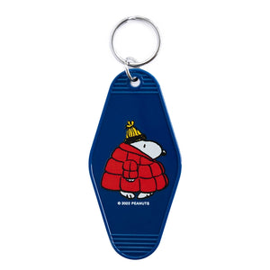 Snoopy Blue Key Tag