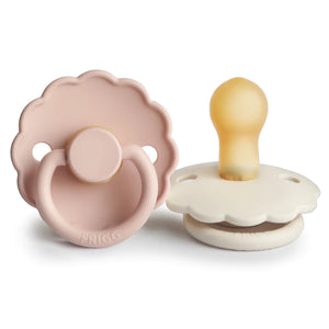 Set of TWO FRIGG Pacifiers (made in Denmark)