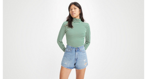 LEVI'S SHORTS: High-Waisted 80's Mom