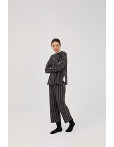 Work from Home Stripe Trouser