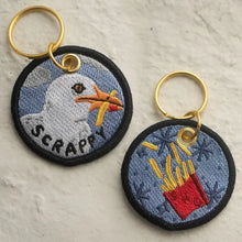 Load image into Gallery viewer, Embroidered Keychains by Stay Home Club
