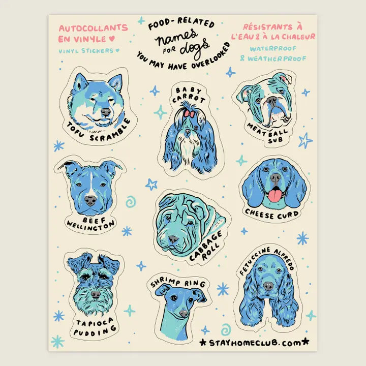 Stay Home Club Big Sticker Sheets