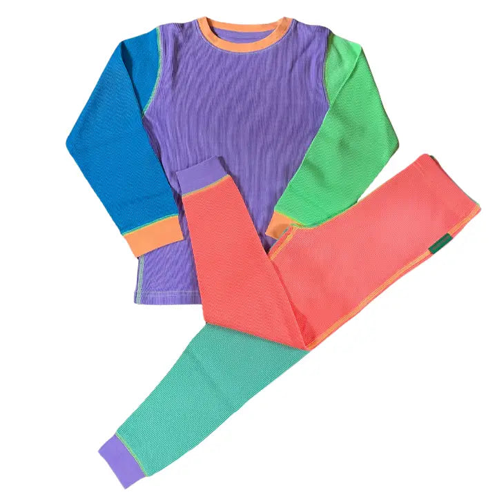 Dayglow Waffle Cotton Set (Adults)