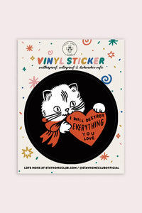 Destroy Cat SHC Sticker