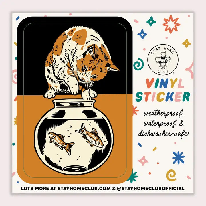 Fish Bowl Sticker