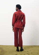 Load image into Gallery viewer, FRNCH Soft Drill Bordeaux Pant
