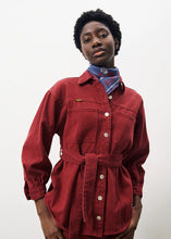 Load image into Gallery viewer, FRNCH Soft Drill Bordeaux Jacket
