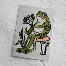 Load image into Gallery viewer, Stay Home Club Sticky Woven Patches
