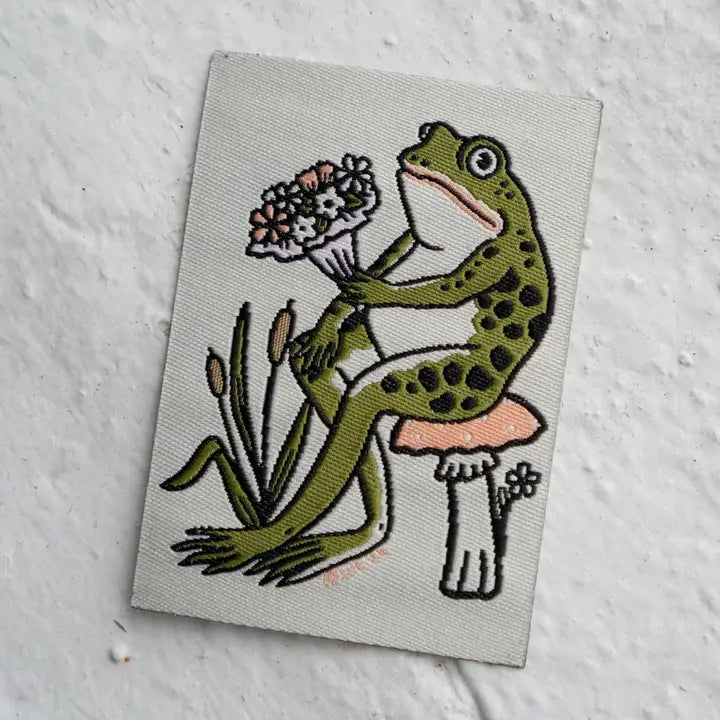 Stay Home Club Sticky Woven Patches