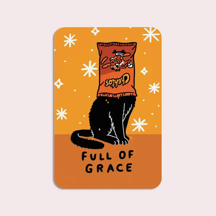 Full of Grace Sticker