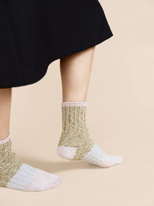 Knit Boot Sock in Pastel