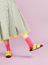 Load image into Gallery viewer, Machester Stripe Sock (3 Colours)
