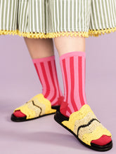 Load image into Gallery viewer, Machester Stripe Sock (3 Colours)
