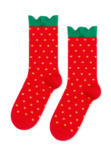 Strawberry Picking Sock