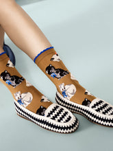 Load image into Gallery viewer, Extra-Fancy Kitty Socks
