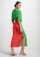 Load image into Gallery viewer, Lanai Two-Tone Wrap Top
