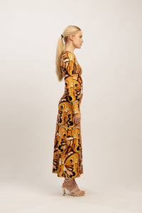 Little Wing Long Sleeve Maxi Dress