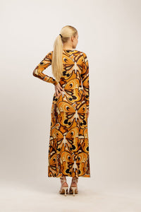 Little Wing Long Sleeve Maxi Dress