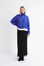 Load image into Gallery viewer, Cobalt Alpaca Pullover
