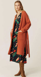 Carrot Knit Cardigan Jacket