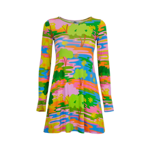 Load image into Gallery viewer, Penny Lane Long Sleeve Mini Dress
