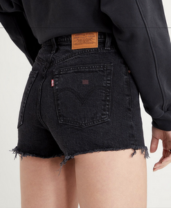 Levi's ribcage denim shorts hotsell