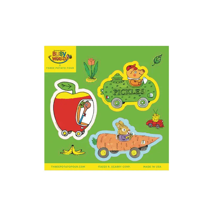 Richard Scarry Sticker Packs