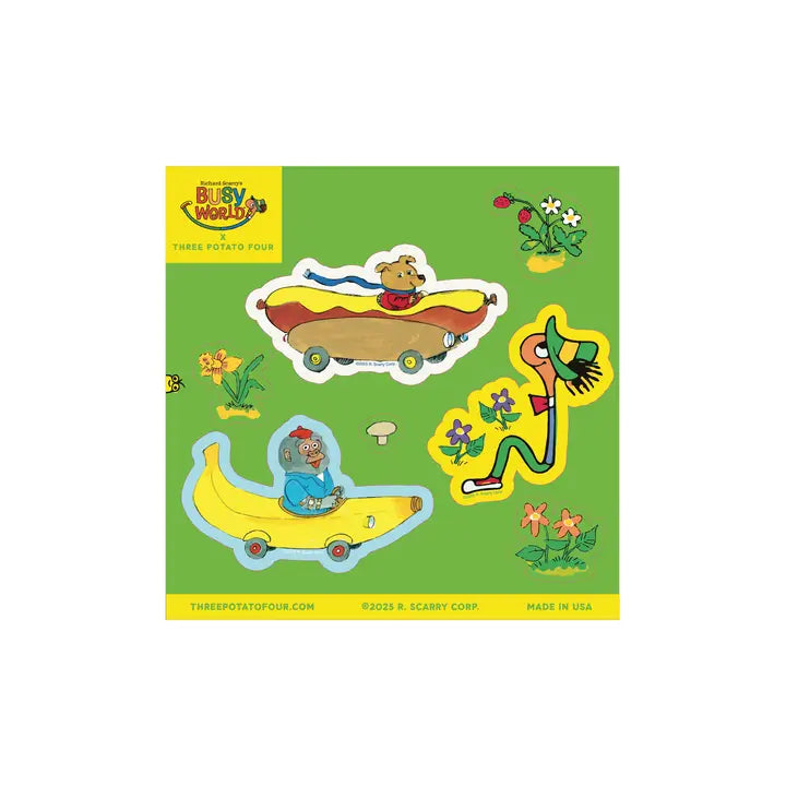 Richard Scarry Sticker Packs – Girl on the Wing