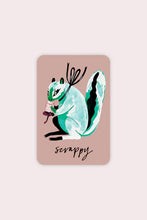 Load image into Gallery viewer, Scrappy Squirrel Sticker
