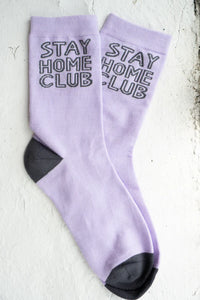 Stay Home Club Socks