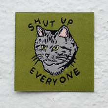 Load image into Gallery viewer, Stay Home Club Sticky Woven Patches
