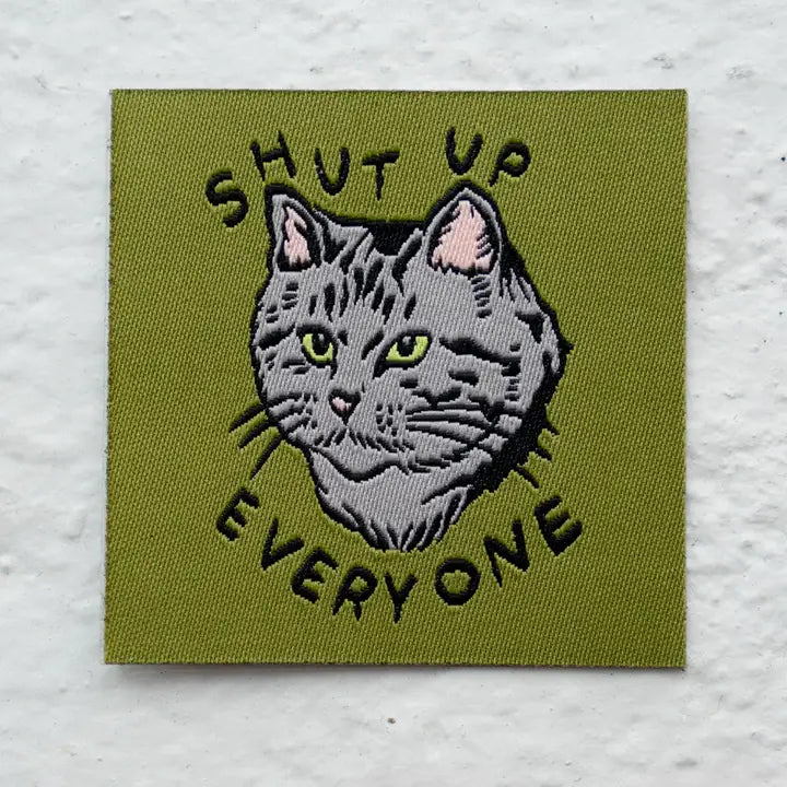 Stay Home Club Sticky Woven Patches – Girl on the Wing