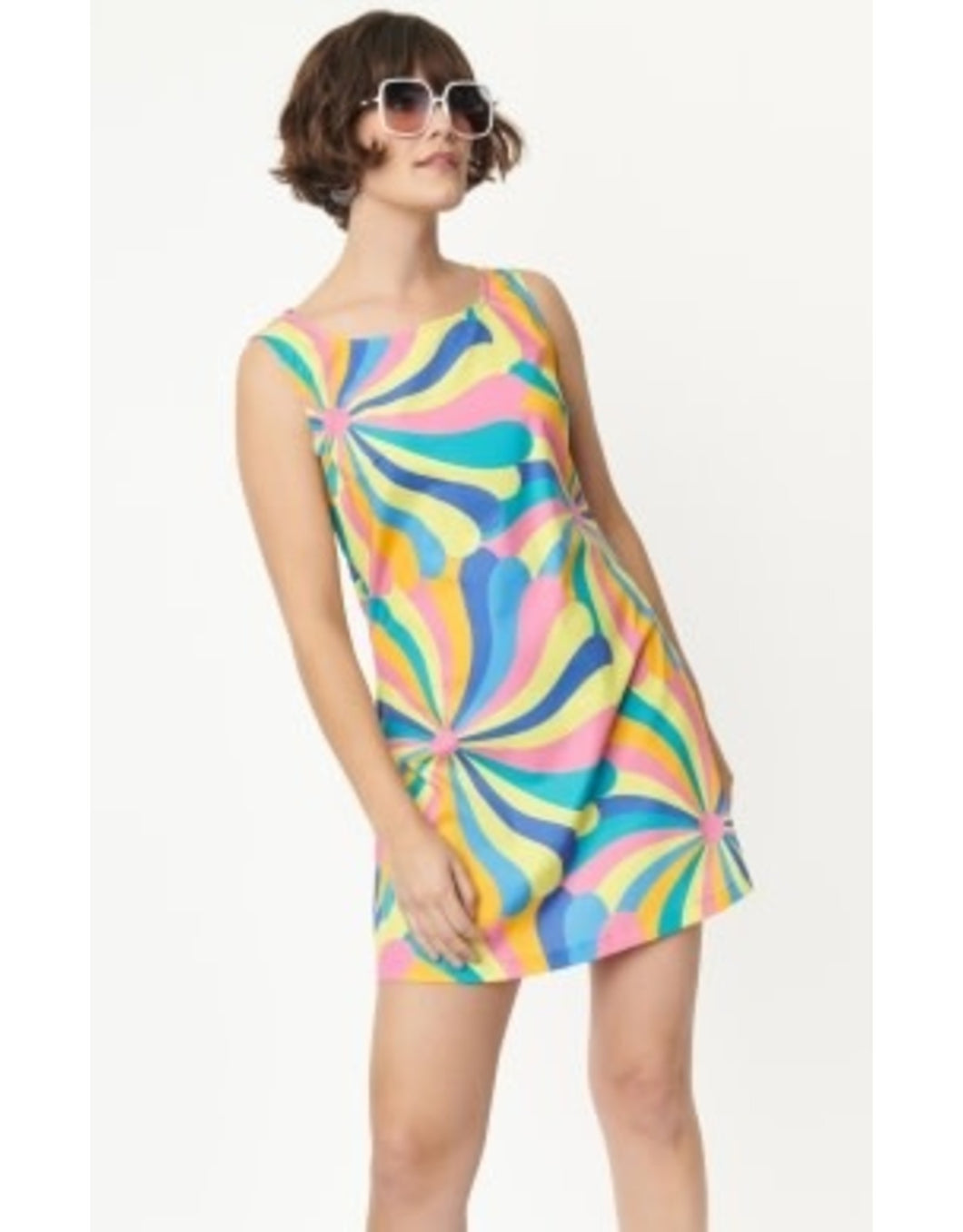 Psychedelic Shift Dress