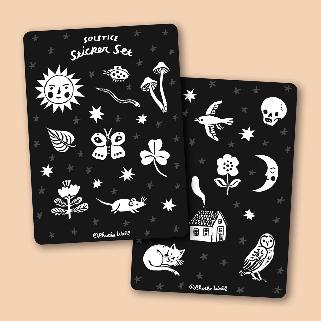 Phoebe Wahl Sticker Sheets