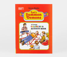Load image into Gallery viewer, Let&#39;s Summon Demons Colouring Book by Steven Rhodes
