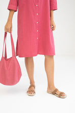 Load image into Gallery viewer, Lingonberry Linen Dress
