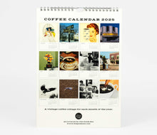 Load image into Gallery viewer, Coffee Collage Calendar 2025

