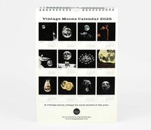 Load image into Gallery viewer, Moon Collage Calendar 2025
