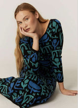 Load image into Gallery viewer, Abstract Tulip Sweater Dress

