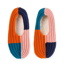 Load image into Gallery viewer, Quattro Knit Slippers: Fireside
