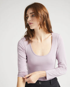 Scoop Long-Sleeve Bodysuit by Richer Poorer (8 Colours!)