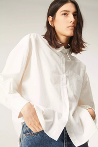 Poplin Oversized Blouse